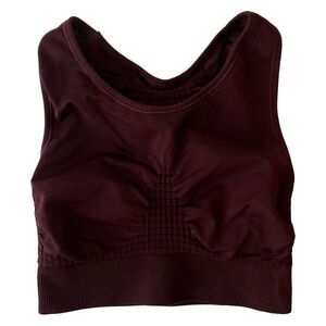Sweaty Betty Stamina Sports Bra Black Cherry Style SB 4920 Size XS